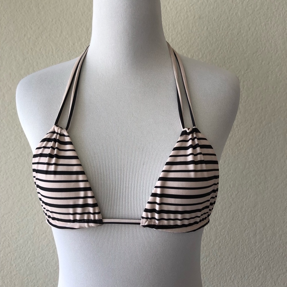 Acacia classic cannons bikini halter top P/XS